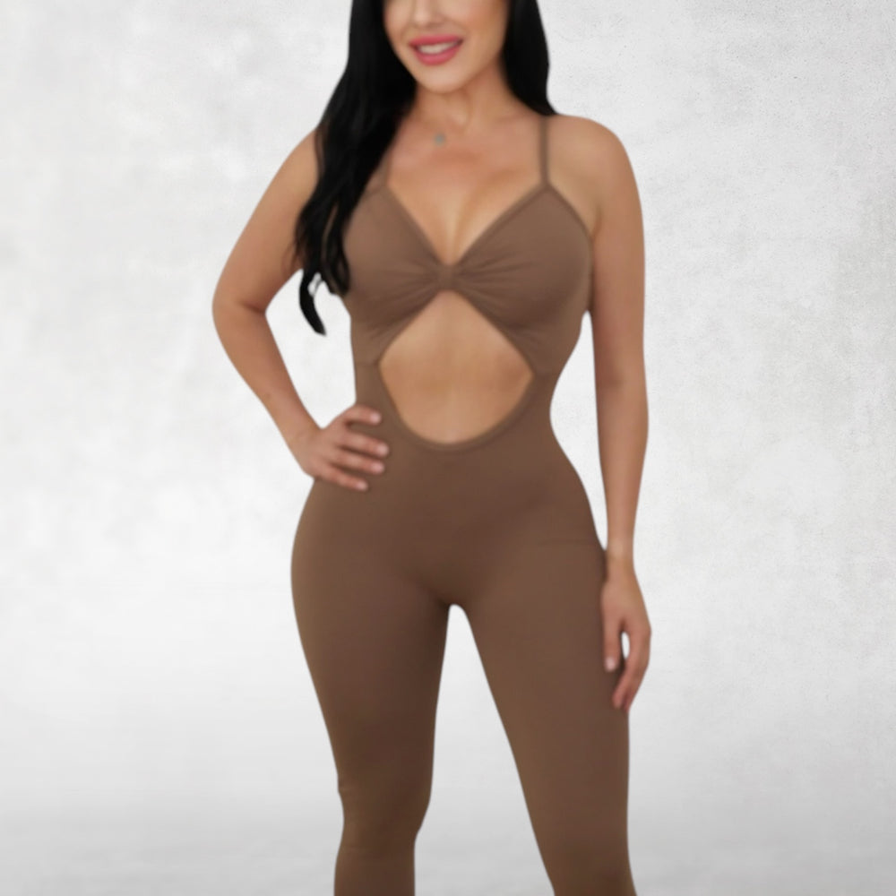 Mocha DIVA Jumpsuit