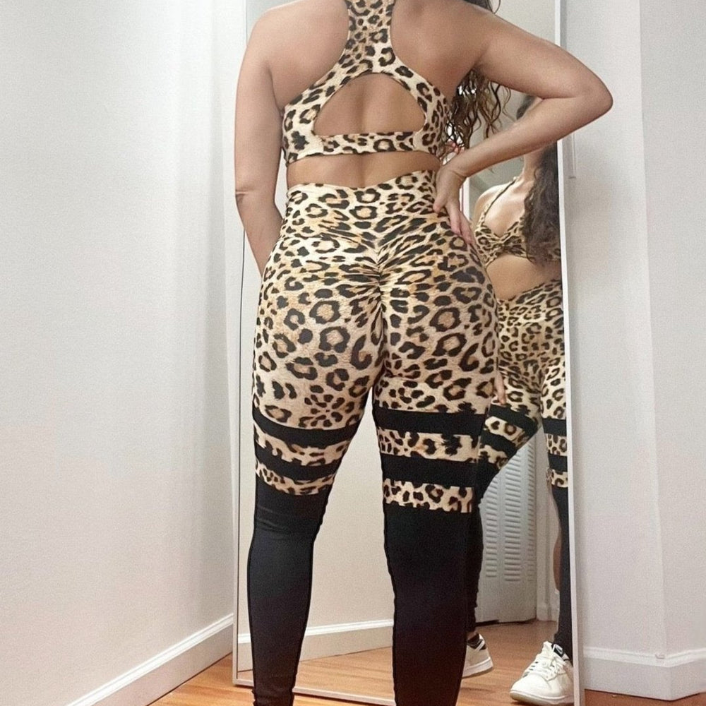 Epic Leopard Leggings Set