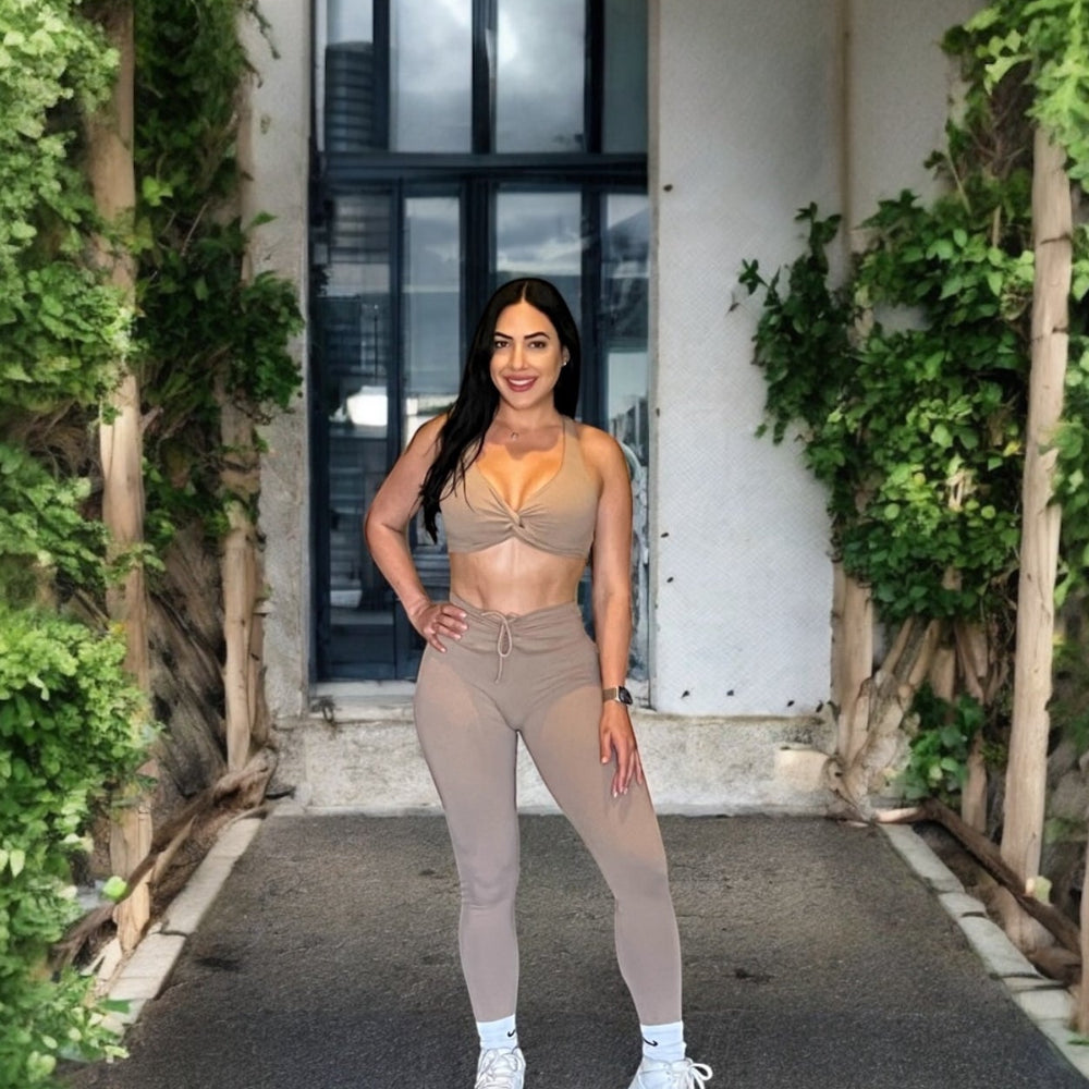 
                  
                    Taupe Temptress
 Dream Leggings Set
                  
                