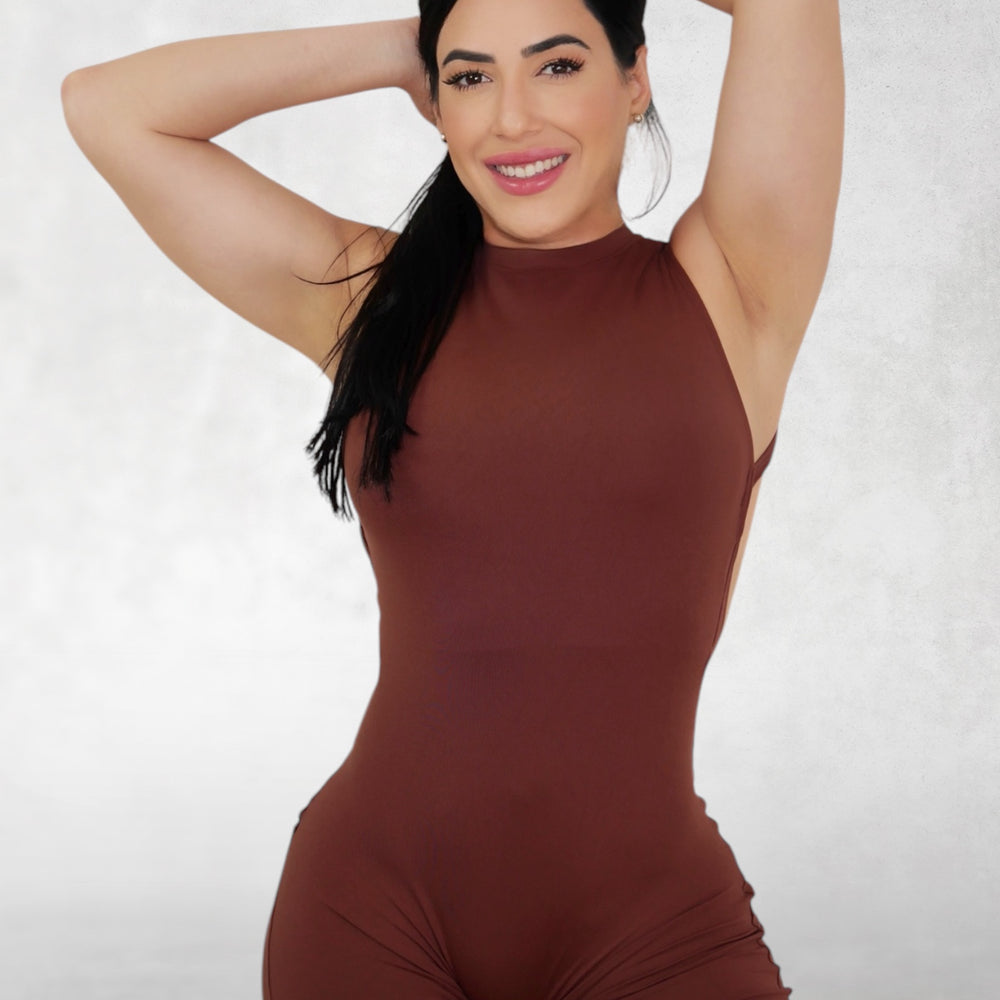 Mouse My Mocha Romper